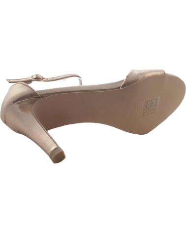 Sandalias TIMBOS  de Mujer ZAPATOS - 125859 COLOR CHAMPAGNE MATERIAL METALIZADO SANDALI  VARIOS COLORES