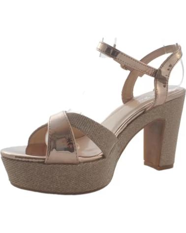 Sandálias TIMBOS  de Mulher ZAPATOS - 125852 COLOR CHAMPAGNE MATERIAL BRILLO SANDALIA MU  VARIOS COLORES