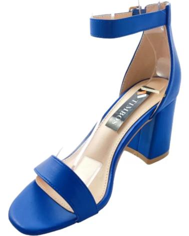 Sandalias TIMBOS  de Mujer ZAPATOS - 125100 COLOR ON MATERIAL POLIPIEL COLECCION VE  AZUL