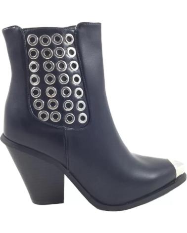 Botines TIMBOS  de Mujer ZAPATOS - 124223 BOTIN TEJANO PARA MUJER COLOR COLECCI  NEGRO
