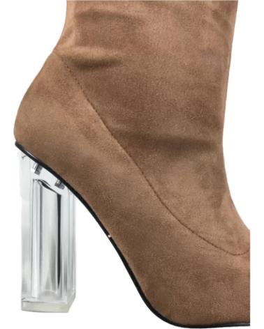 Botas TIMBOS  de Mujer BOTA TACON METACRILATO DE MUJER CAMEL 124206  MARRóN