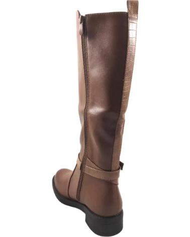 Botas TIMBOS  de Mulher BOTA DE MUJER CAMEL 124196  MARRóN