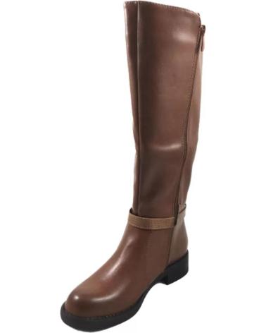 Botas TIMBOS  de Mulher BOTA DE MUJER CAMEL 124196  MARRóN