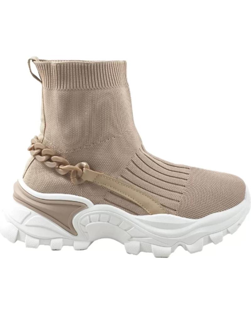 Beige Deportivo Botin Calcetin Zara España Botin Deportivo