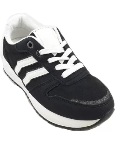 Zapatillas deporte TIMBOS  pour Femme DEPORTIVA CORDONES DE MUJER 122836  NEGRO