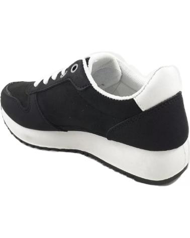 Zapatillas deporte TIMBOS  pour Femme DEPORTIVA CORDONES DE MUJER 122836  NEGRO