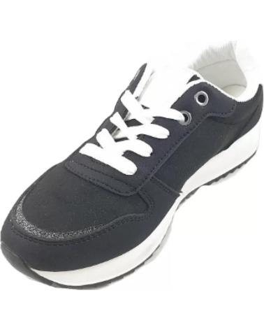 Zapatillas deporte TIMBOS  pour Femme DEPORTIVA CORDONES DE MUJER 122836  NEGRO