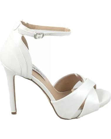 Sandales TIMBOS  pour Femme ZAPATO DE TACON DE NOVIA 120381  BLANCO
