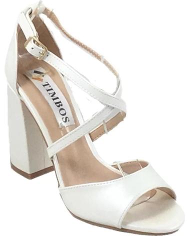 Sandalen TIMBOS  für Damen ZAPATOS DE NOVIA 120375  BLANCO