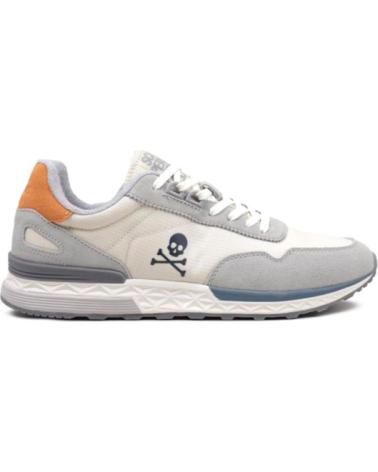 Zapatillas deporte SCALPERS  de Hombre SNEAKERS HARRY HOMBRE  BLANCO