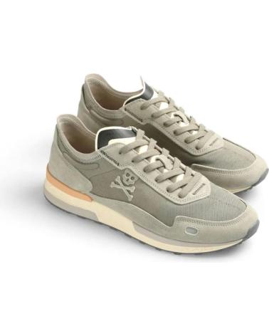 Zapatos SCALPERS  de Hombre SNEAKERS MOON HOMBRE KAKI  VERDE