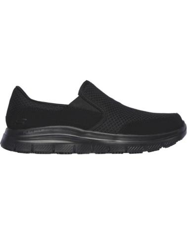 SKECHERS MCALLEN MOCASÍN SLIP-ON NEGRO NEGRO