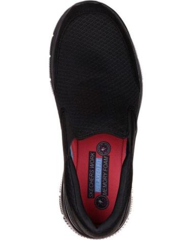 SKECHERS MCALLEN MOCASÍN SLIP-ON NEGRO NEGRO
