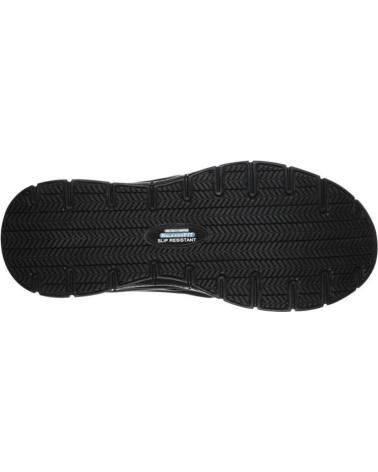 SKECHERS MCALLEN MOCASÍN SLIP-ON NEGRO NEGRO