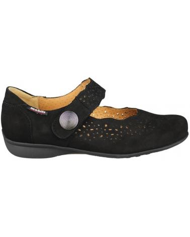 Woman Flat shoes MEPHISTO MANOLETINAS FABIENNE W  NEGRO