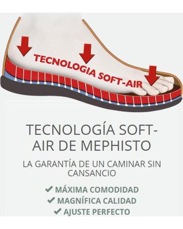 Sandalias MEPHISTO  de Hombre SANDALIA MUJER HELEN  NEGRO