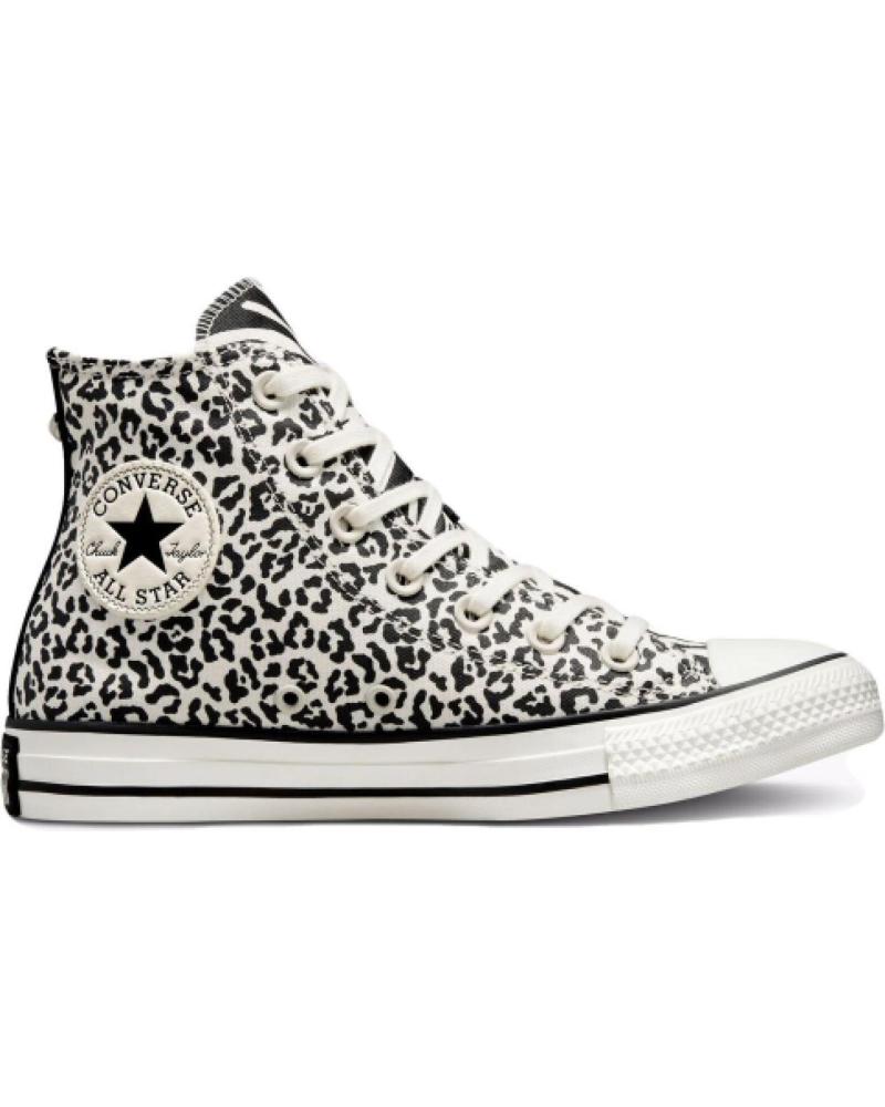 Scarpe sport CONVERSE  per Donna A03730C CHUCK TAYLOR ALL STAR ANIMALIER  EGRET-BLACK-EGRET