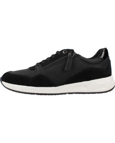 Deportivas de Mujer GEOX ZAPATILLAS NEGRAS CONFORT BLACK