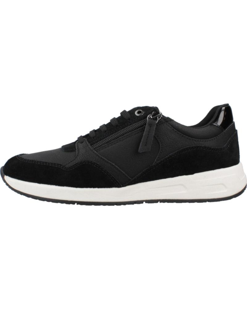 Deportivas de Mujer GEOX ZAPATILLAS NEGRAS CONFORT BLACK
