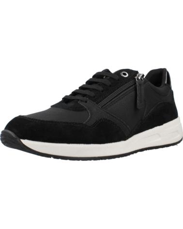 Deportivas de Mujer GEOX ZAPATILLAS NEGRAS CONFORT BLACK