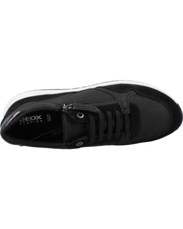 Deportivas de Mujer GEOX ZAPATILLAS NEGRAS CONFORT BLACK