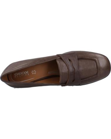 Zapatos de tacón GEOX  de Mujer MOCASINES MUJER MODELO D TEULADA COLOR MARRON  C6006