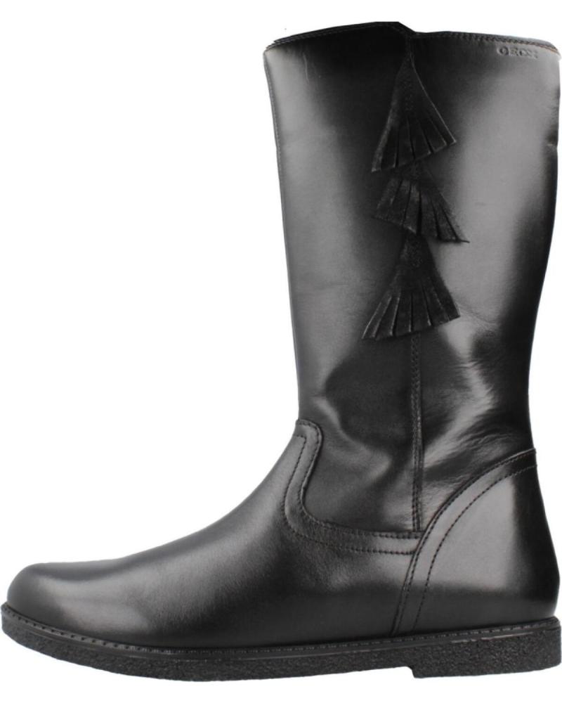 Geox J Shawntel Bottes Pour Fille, Bleu Marine Foncé, 35 EU