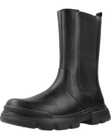 BOTAS GEOX J JUNETTE GIRL C9999 NEGRAS PARA NIÑA C9999