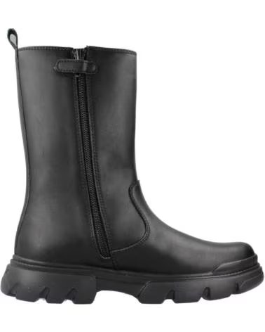 BOTAS GEOX J JUNETTE GIRL C9999 NEGRAS PARA NIÑA C9999