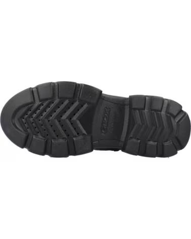 BOTAS GEOX J JUNETTE GIRL C9999 NEGRAS PARA NIÑA C9999