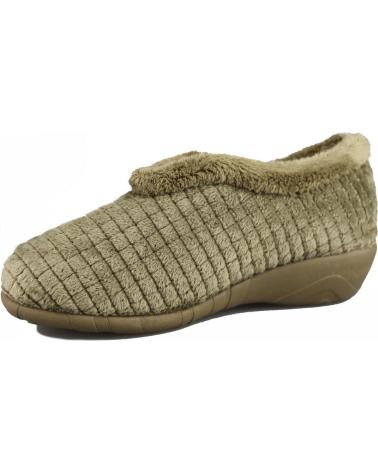 Woman House slipers VUL-LADI ZAPATILLAS CASA VULLADI MUJER ALASKA BEIGE