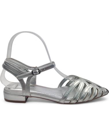 Woman Sandals TIMBOS SANDALIA TACON FIESTA DE MUJER PLATA  PLATEADO