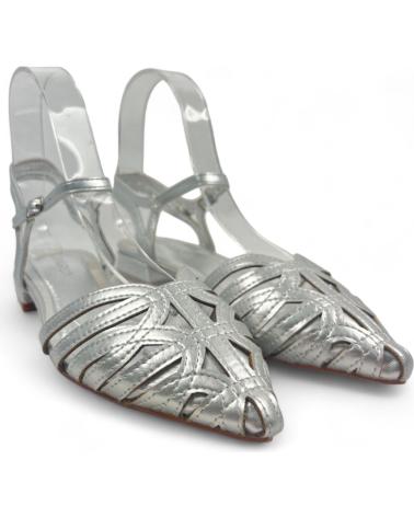 Woman Sandals TIMBOS SANDALIA TACON FIESTA DE MUJER PLATA  PLATEADO