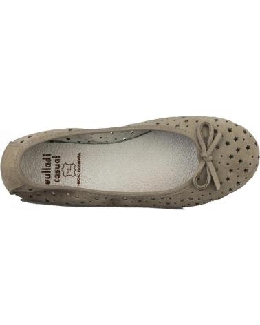 Ballerines pour Femme VUL-LADI VULLADI SERRAJE BAILARINA ESTRELLAS GRIS