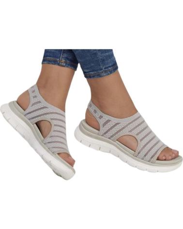 Sandálias SKECHERS  de Mulher MODELO FLEX APPEAL 4 0 - BOLD  BEIG