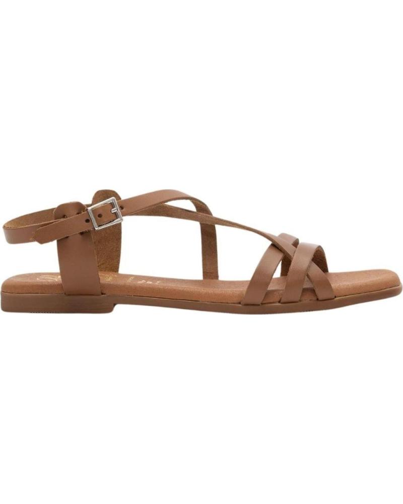 Sandalias OH MY SANDALS  de Mujer SANDALIAS PLANAS MUJER ANDREA ROBLE 5316  CAMEL