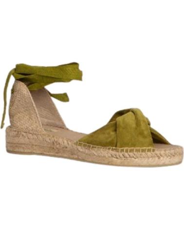 Sandales CORINA  pour Femme ALPARGATAS ESPARTO VARIOS M4330  VERDE