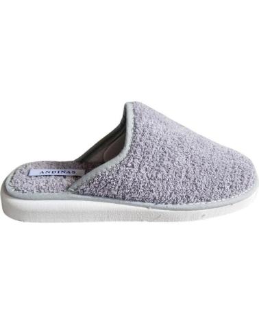 Calzado de casa ANDINAS  de Mujer ZAPATILLAS PRIMAVERA VERANO VARIOS 530  GRIS