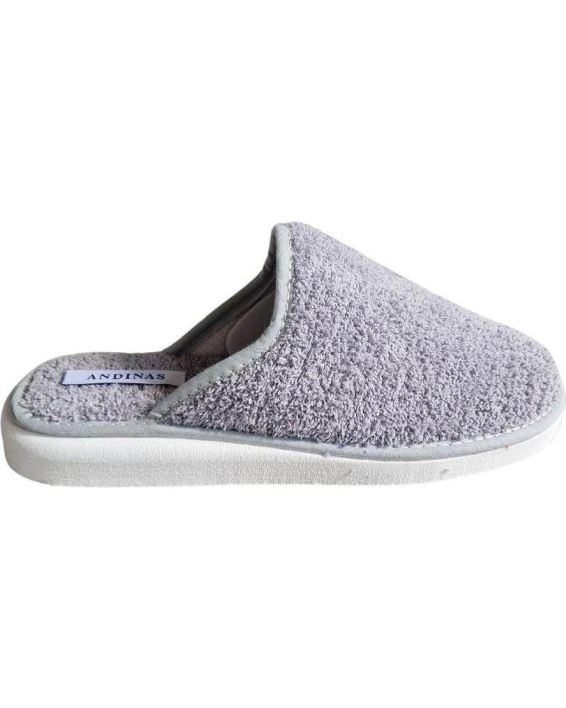 Calzado de casa ANDINAS  de Mujer ZAPATILLAS PRIMAVERA VERANO VARIOS 530  GRIS