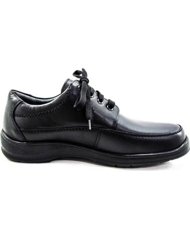 Sapatos de Homem MEPHISTO MOBILS EZARD LISO NEGRO