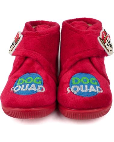 boy Infant VUL-LADI ZAPATILLAS CASA VULLADI NINO DOG SQUAD ROJO