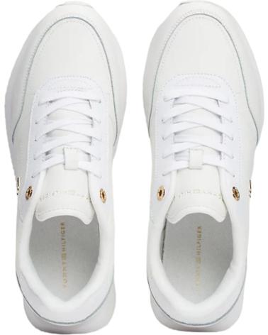 Scarpe sport TOMMY HILFIGER  per Donna ZAPATILLAS ELEVATED ESSENT RUNNER MONOGRAM BL  BLANCO