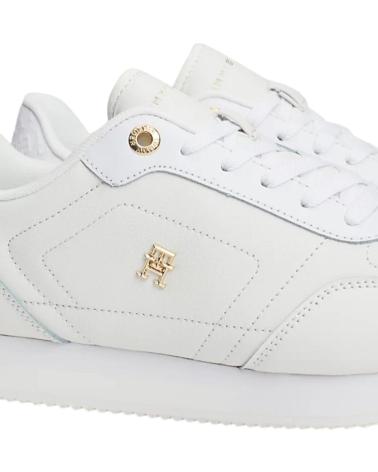 Scarpe sport TOMMY HILFIGER  per Donna ZAPATILLAS ELEVATED ESSENT RUNNER MONOGRAM BL  BLANCO