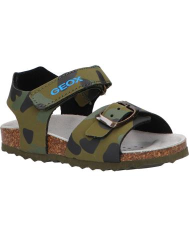 Sandalen GEOX  für Junge B922QA 000CE B SANDAL CHALKI C3009 MILITARY  VERDE
