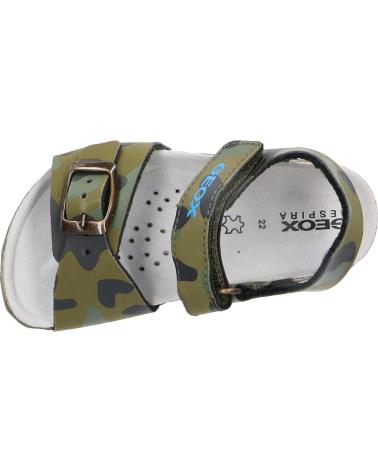 Sandalen GEOX  für Junge B922QA 000CE B SANDAL CHALKI C3009 MILITARY  VERDE