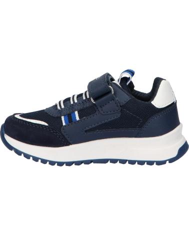 boy Trainers GEOX  J25GMB 014ME J BRIEZEE C4211 NAVY-WHITE AZUL