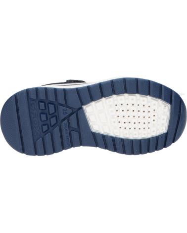 boy Trainers GEOX  J25GMB 014ME J BRIEZEE C4211 NAVY-WHITE AZUL