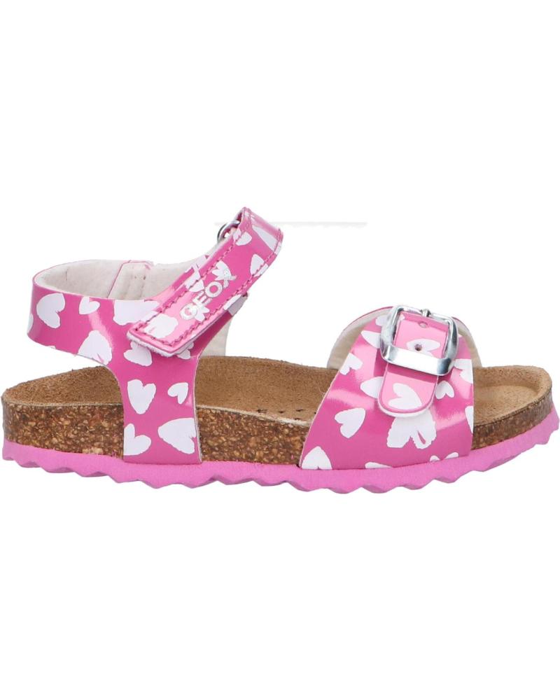 GEOX B922RA 000HH B SANDAL CHALKI C8002 FUCHSIA ROJO