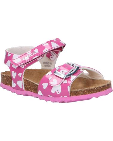 GEOX B922RA 000HH B SANDAL CHALKI C8002 FUCHSIA ROJO