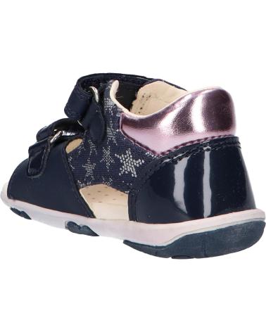 girl Sandals GEOX B0238A 01002 B SANDAL NICELY C0694 NAVY-PINK  AZUL